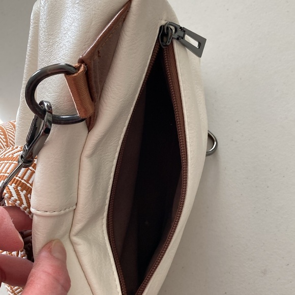 Latmap Cream and Brown Color Crossbody bag - Picture 14 of 16